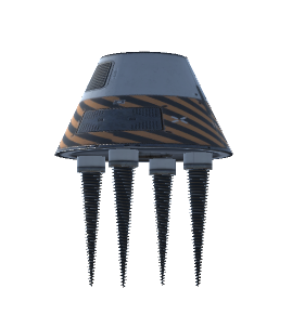 Spaceship side view